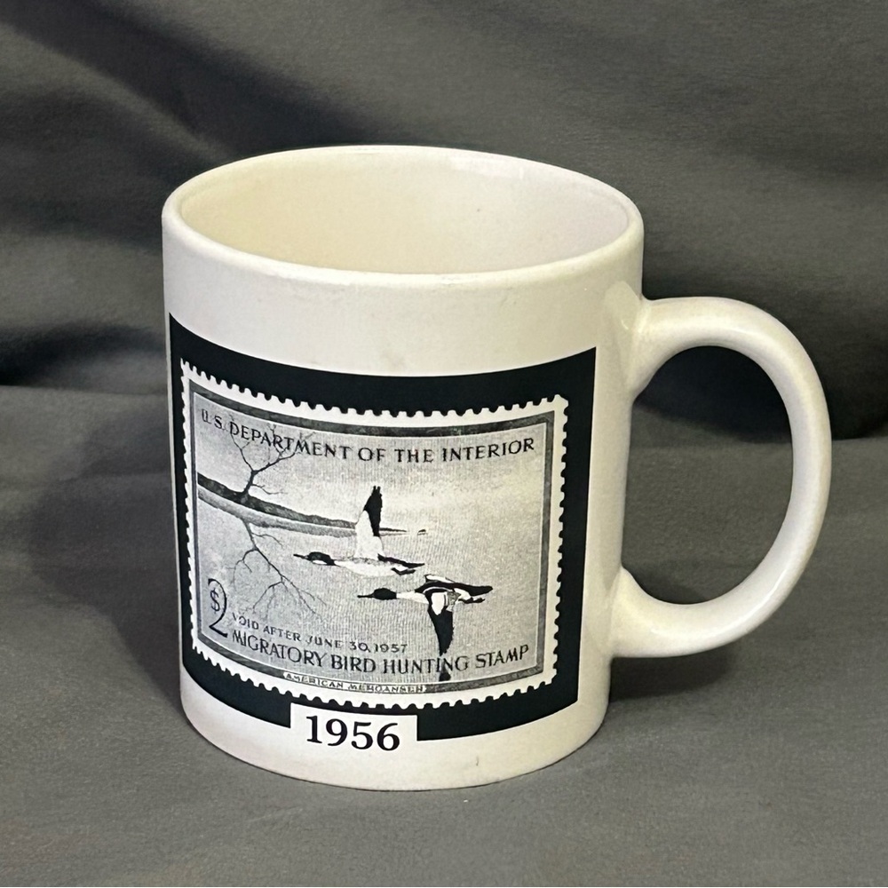 1956 U.S. Dept of the InteriorMigratory  Bird Hunting Stamp Coffee Mug